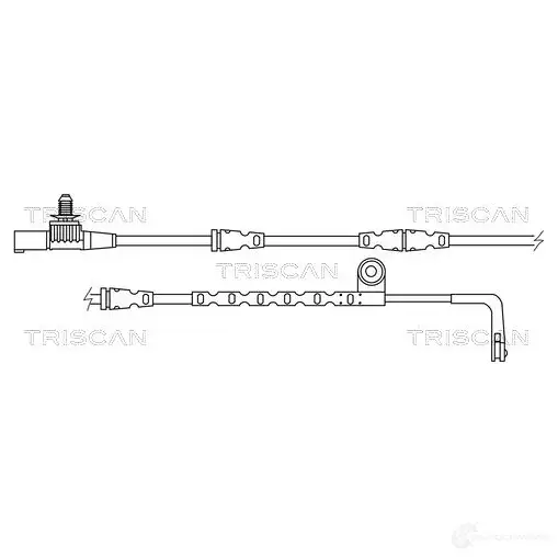 Комплект предупреждающего контакта износа тормозных колодок TRISCAN K7 LJG4 1117491 5710476207470 811517017 изображение 0
