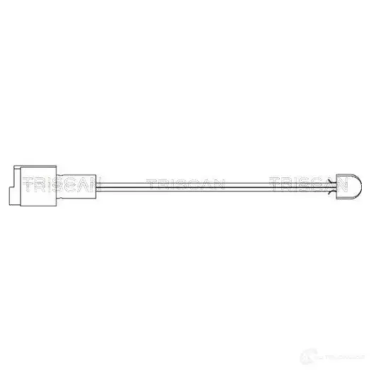 Комплект предупреждающего контакта износа тормозных колодок TRISCAN 1117408 28YL 6 5710476206640 811511007 изображение 0
