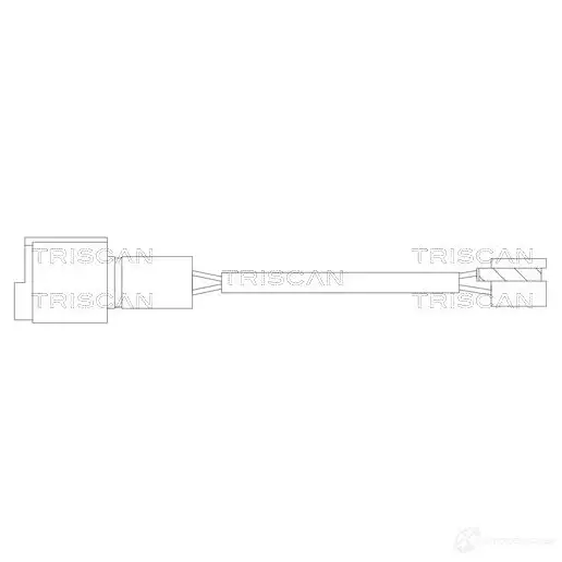 Комплект предупреждающего контакта износа тормозных колодок TRISCAN 811511001 CA6 72IO 1117402 5710476206961 изображение 0