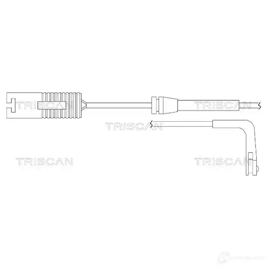 Комплект предупреждающего контакта износа тормозных колодок TRISCAN X3Z LSNE 1117417 5710476206190 811511016