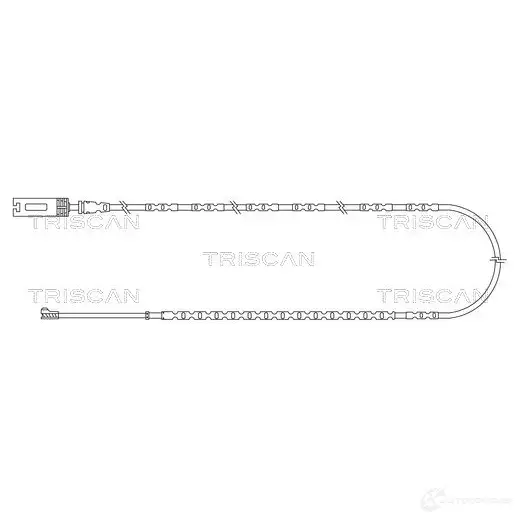 Комплект предупреждающего контакта износа тормозных колодок TRISCAN W5NI 7 1424550262 811511066 5710476317209