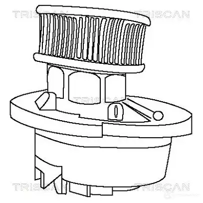 Водяной насос, помпа TRISCAN 1148112 HF 4DD 5709147201084 860024003 изображение 1