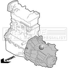 Подушка двигателя, опора FIRST LINE WB7 H2JW S6NH1TG 1228590007 FEM4292 изображение 0