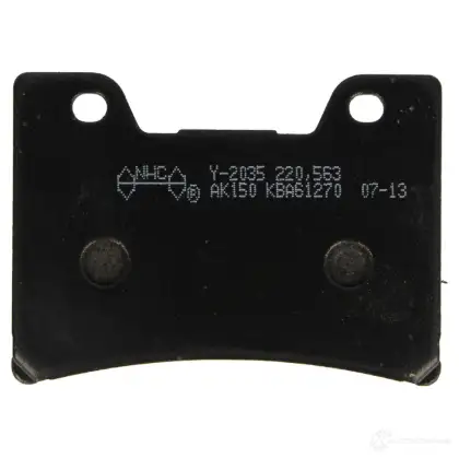 Тормозные колодки, комплект NHC y2035ak150 1437637067 UH5Y IR