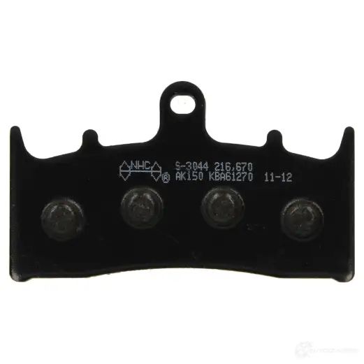 Тормозные колодки, комплект NHC F5812 KU 1437638789 s3044ak150