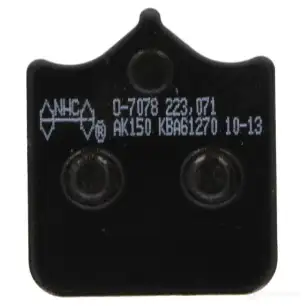 Тормозные колодки, комплект NHC 1437638863 A Z1VY7B o7078ak150