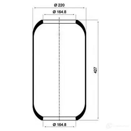 Пневмобаллон PETERS ENNEPETAL 08407120a 1438304643 T17 13M
