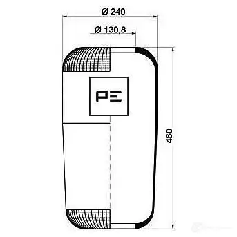 Пневмобаллон PETERS ENNEPETAL 08407670a 1438304821 TS6OE AS изображение 0