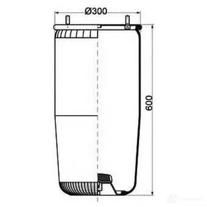 Пневмобаллон PETERS ENNEPETAL 1438305107 LJD45 E 08408411a изображение 0