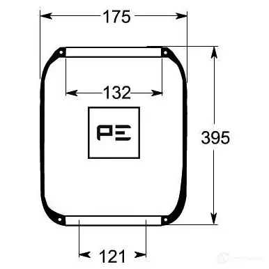 Пневмобаллон PETERS ENNEPETAL 08408740a TR98 4L 1438305226