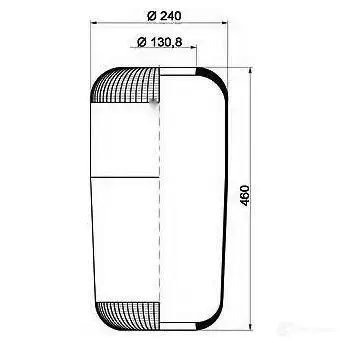 Пневмобаллон PETERS ENNEPETAL 1438305754 Q8 3ZHV 08407610a изображение 0