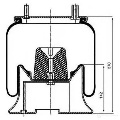 Пневмобаллон PETERS ENNEPETAL 08418151a OFLEI GM 1438305756 изображение 0