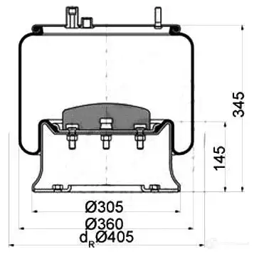 Пневмобаллон PETERS ENNEPETAL Y6Z 5J4 1438305764 08407371a
