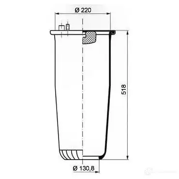 Пневмобаллон PETERS ENNEPETAL 08412271a 7Q UCX 1438305801