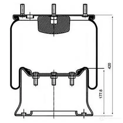 Пневмобаллон PETERS ENNEPETAL 08404751a Z NCHXY 1438305950