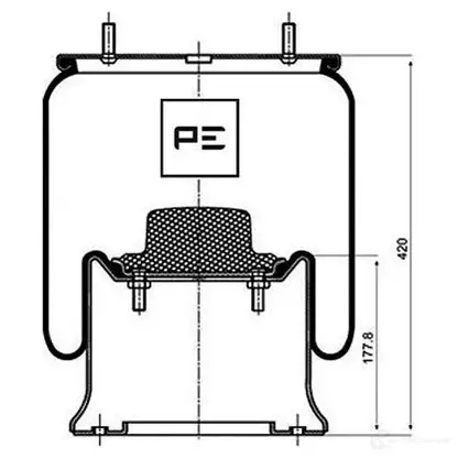Пневмобаллон PETERS ENNEPETAL 1438305952 QS 0TL 08410172a