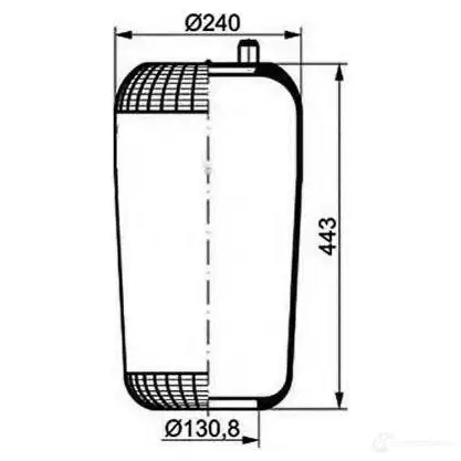 Пневмобаллон PETERS ENNEPETAL 08410740a ZN 521 1438306127 изображение 0