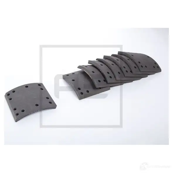 Комплект тормозных колодок, барабанный тормоз PETERS ENNEPETAL 1438383019 08611000a Q9 D5Y