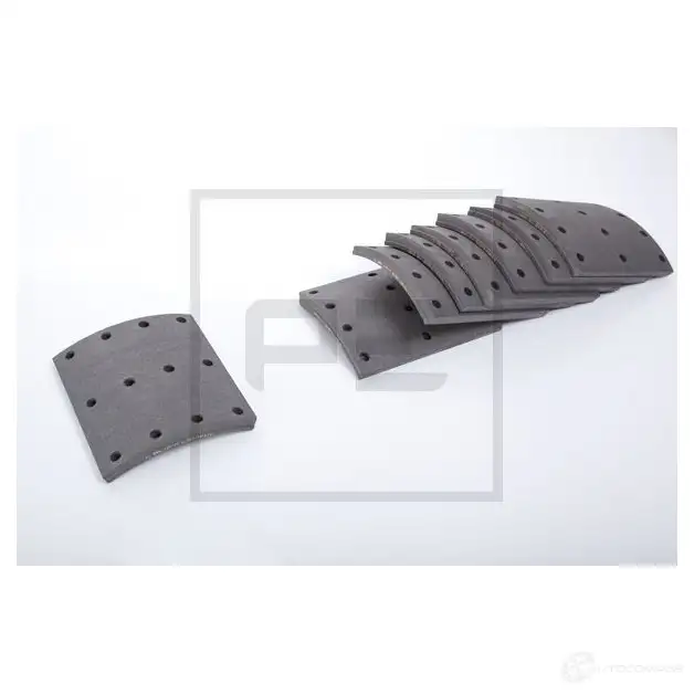 Комплект тормозных колодок, барабанный тормоз PETERS ENNEPETAL 08612010a Q8NB 1R 1438383275