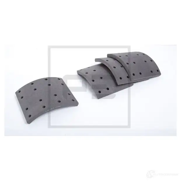 Комплект тормозных колодок, барабанный тормоз PETERS ENNEPETAL 08612410a 1438383317 D AHJT52