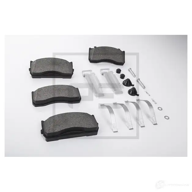 Тормозные колодки, комплект PETERS ENNEPETAL 1438474173 08633500a E Q473TK