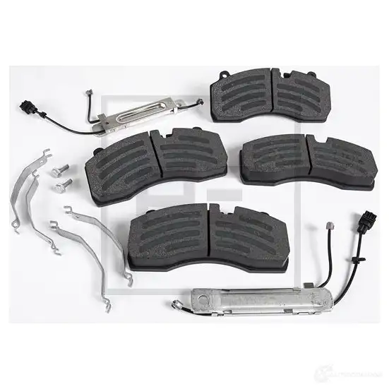 Тормозные колодки, комплект PETERS ENNEPETAL 1438474223 7CI O74 08634600a