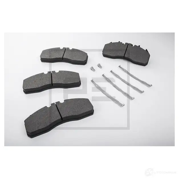 Тормозные колодки, комплект PETERS ENNEPETAL 1YJZI E 1438474224 08633000a