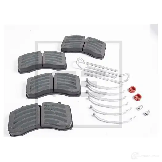 Тормозные колодки, комплект PETERS ENNEPETAL 08634310a 1438474233 873 O6D