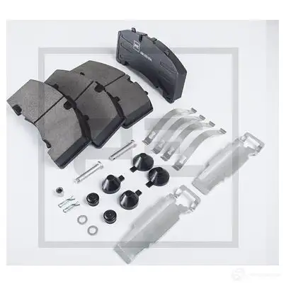 Тормозные колодки, комплект PETERS ENNEPETAL 1438474264 08633200a 6KO V5R