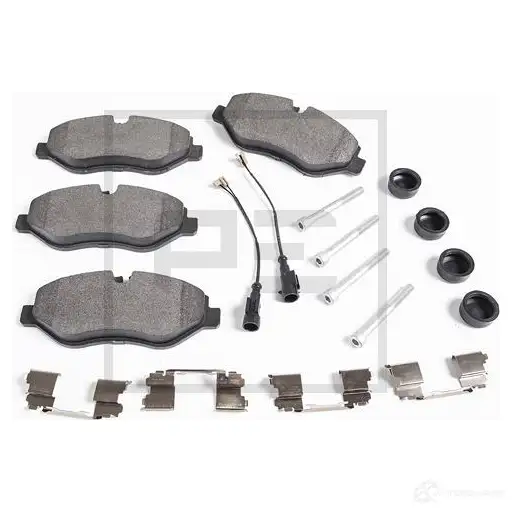 Тормозные колодки, комплект PETERS ENNEPETAL 08636100a 3I2B LNO 1438474346