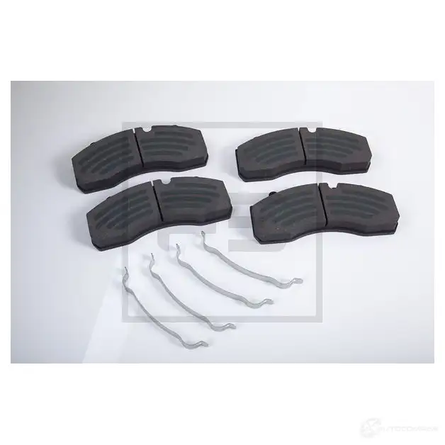 Тормозные колодки, комплект PETERS ENNEPETAL 08635100a G QQBD 1438474384
