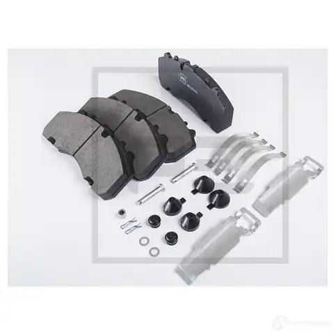 Тормозные колодки, комплект PETERS ENNEPETAL 08633300a K OPNLH 1438474387