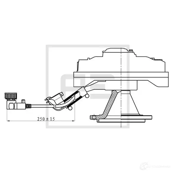 Вискомуфта PETERS ENNEPETAL MW V3UM 01034200a 1438606563 изображение 1