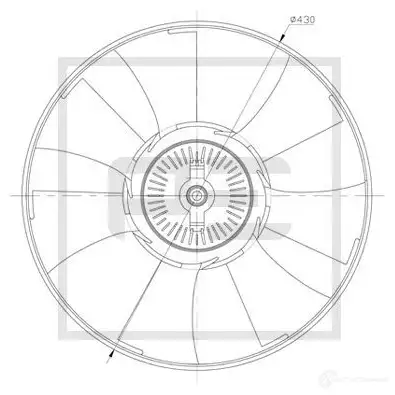 Накладка зеркала, крышка PETERS ENNEPETAL 00873900a 94LH L 1438682459