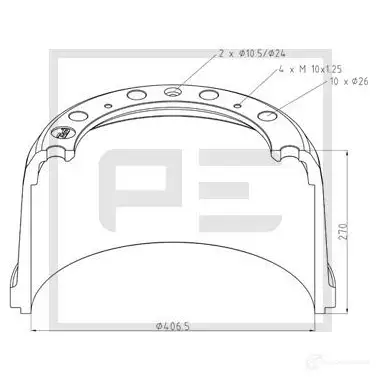 Рассеиватель PETERS ENNEPETAL 25000200a CCDXG B 1438946628