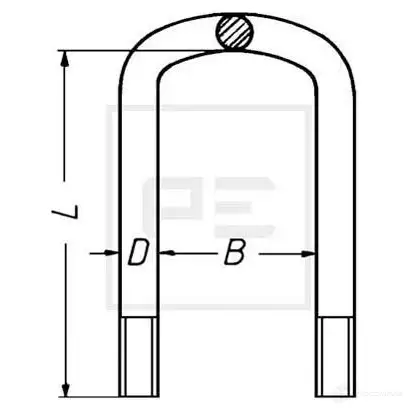 Пружинный зажим PETERS ENNEPETAL 04500500a 1439267362 TRN7 1T изображение 0