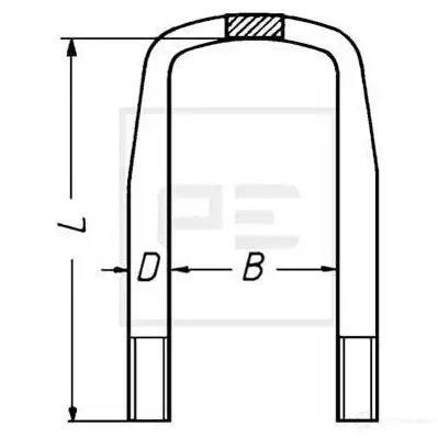 Пружинный зажим PETERS ENNEPETAL 1439267491 14 P1EC1 01513060a изображение 0