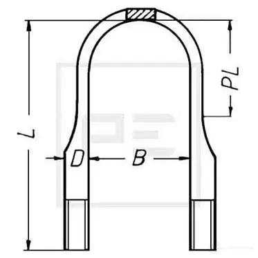 Пружинный зажим PETERS ENNEPETAL 01519090a 0B3 JEN 1439267512