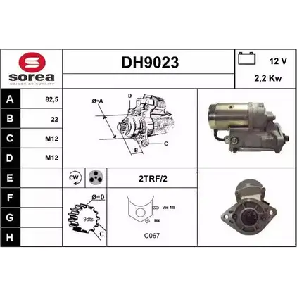 Стартер SNRA DH 9023 6BP6EEF DH9023 1228698977 изображение 0