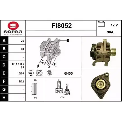 Генератор SNRA FI 8052 FI8052 1228700315 PPB48U