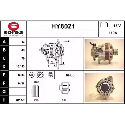 Генератор SNRA HY 8021 HY8021 SXP6NV1 1228705339