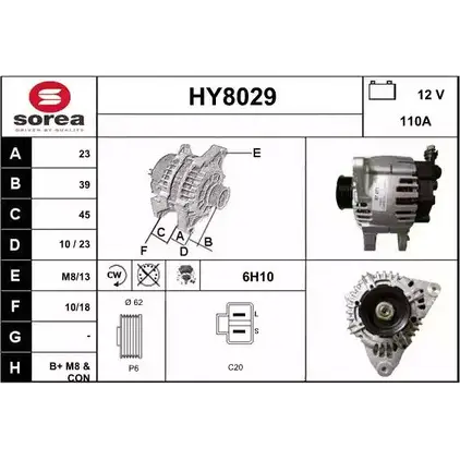 Генератор SNRA HY8029 TYVMWQ 1228705413 HY802 9 изображение 0