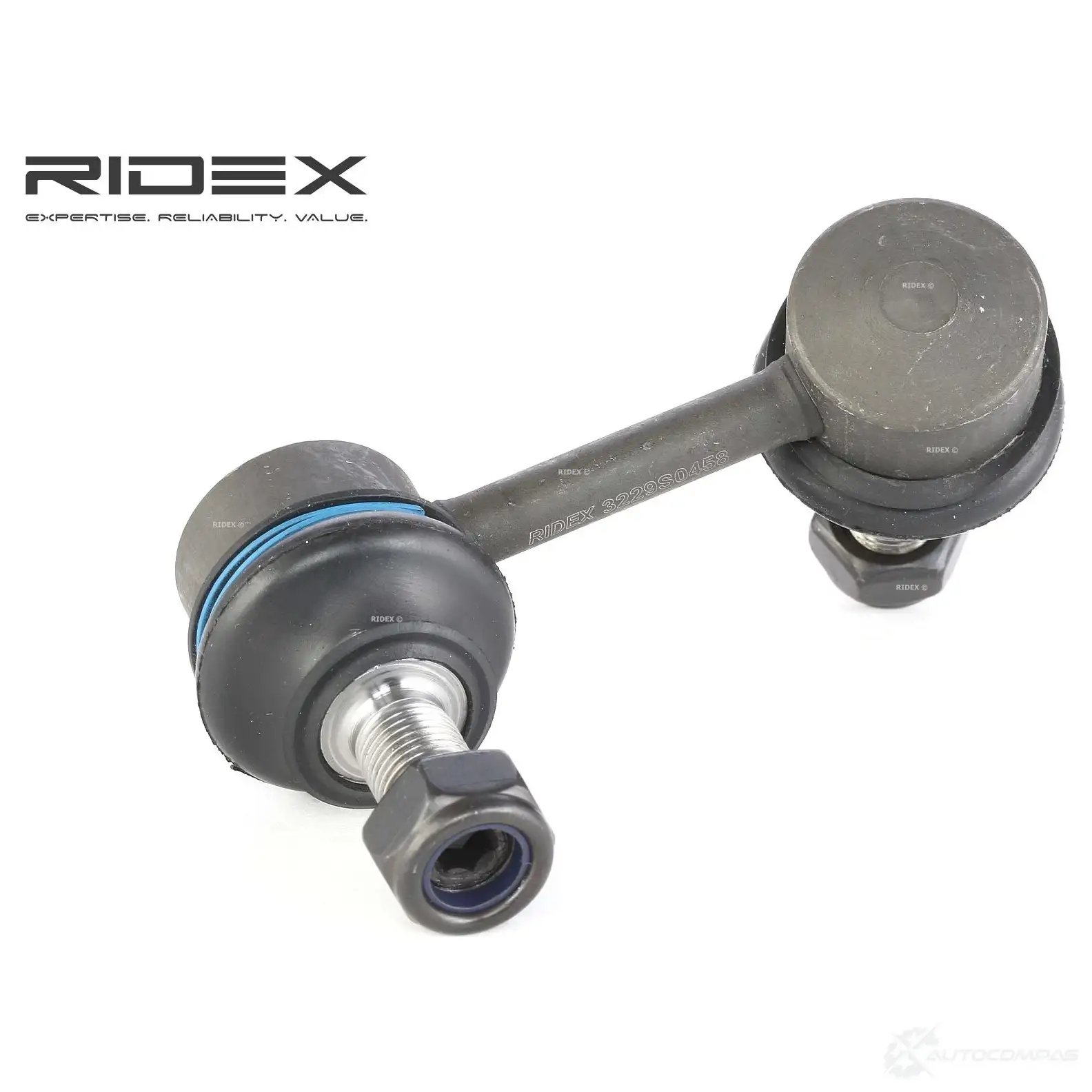 Стойка стабилизатора, тяга RIDEX UULL JQG 1437679587 3229s0458 - Изображение 1