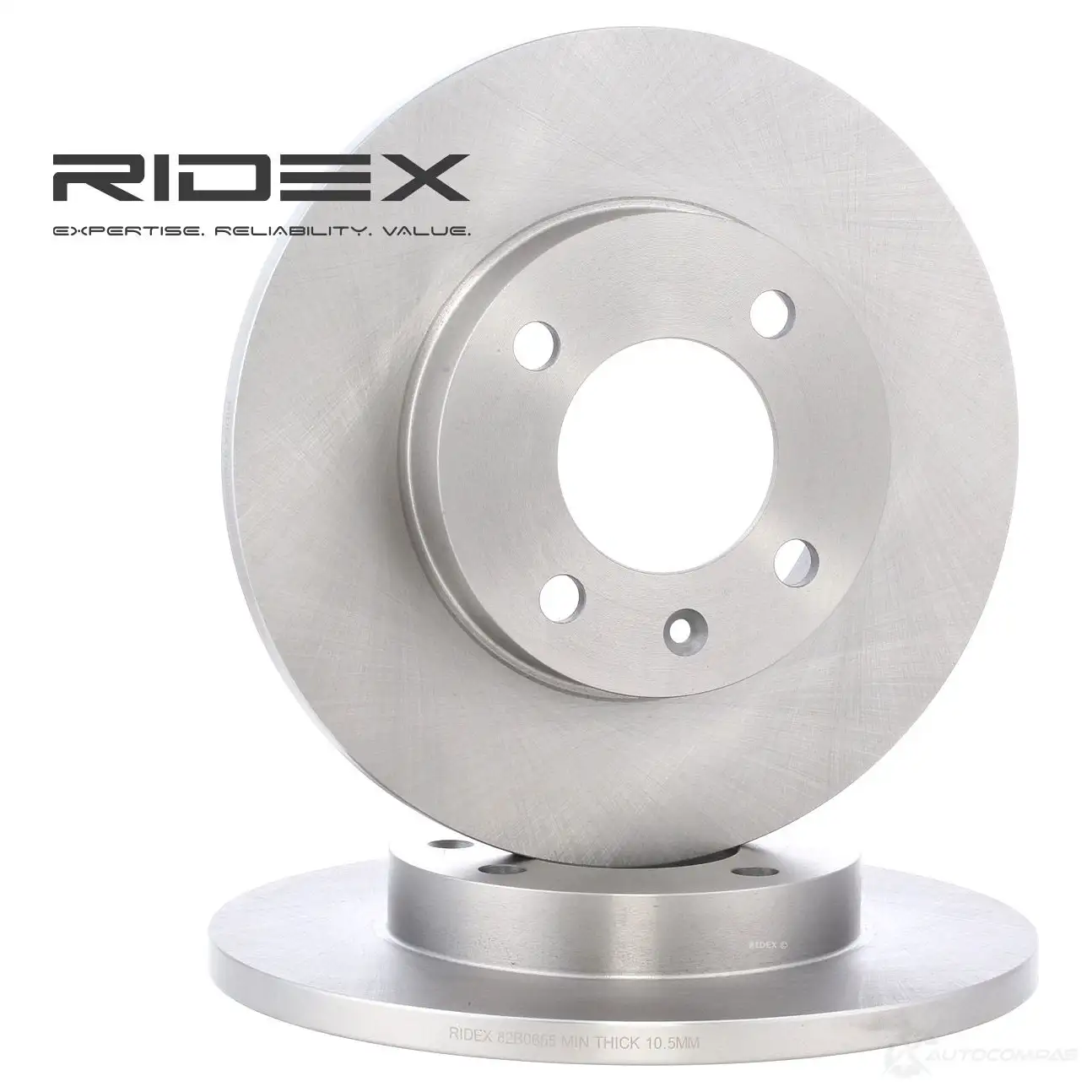 Тормозной диск RIDEX 82b0655 1437705959 K4EP32 3 - Изображение 1