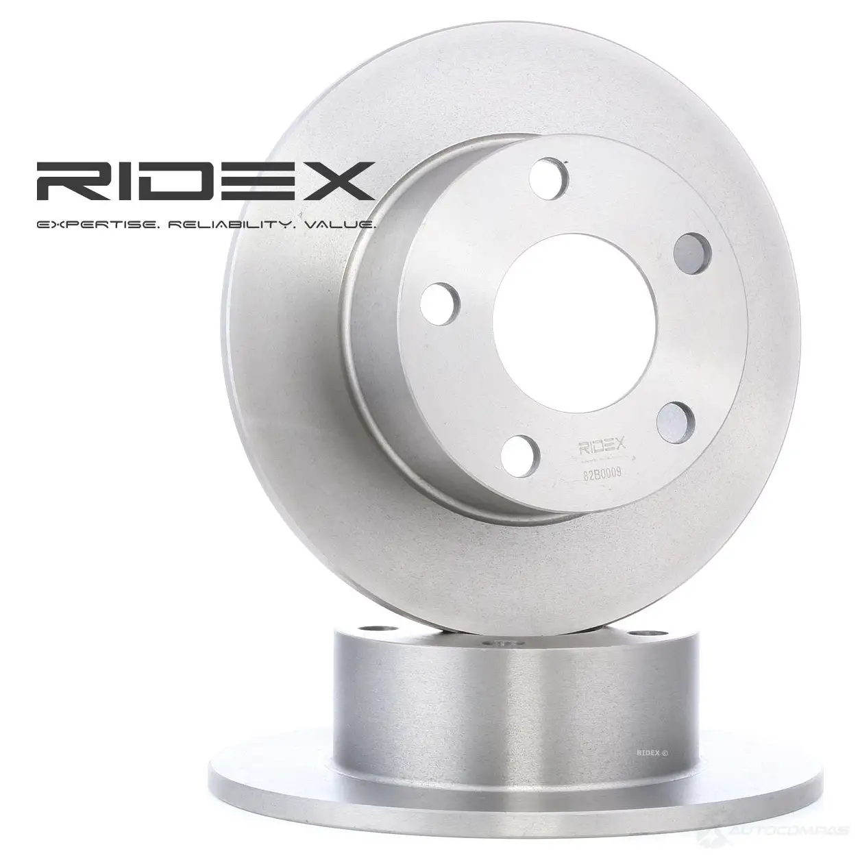 Тормозной диск RIDEX 82b0009 1437708827 DC 1WRG - Изображение 1