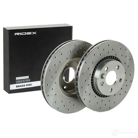 Тормозной диск RIDEX 82b2797 1437709673 WE JEG7W изображение 1