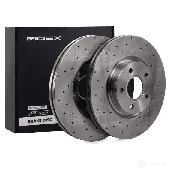 Тормозной диск RIDEX 1437710966 TX FY4F 82b1733 изображение 1