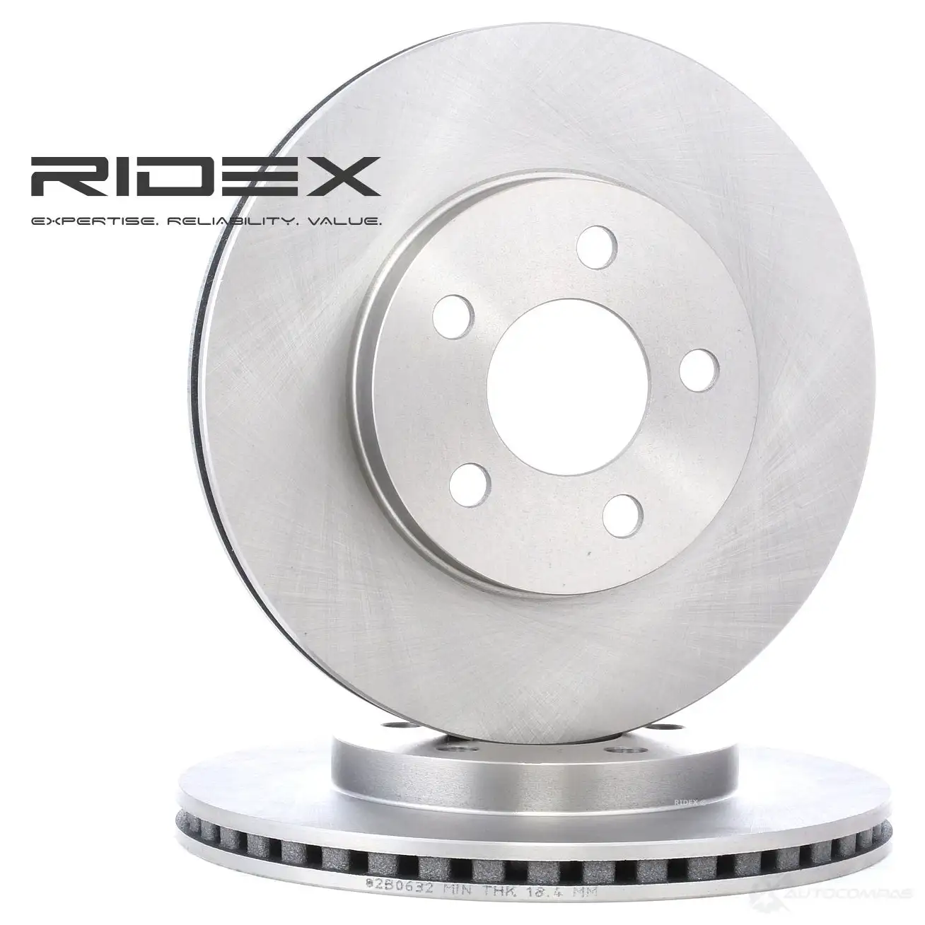 Тормозной диск RIDEX ROK87A A 1437707636 82b0632 изображение 0