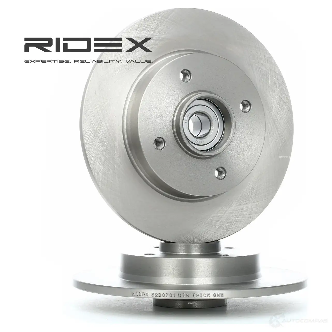 Тормозной диск RIDEX 1437706813 82b0701 Y7KKX S - Изображение 1