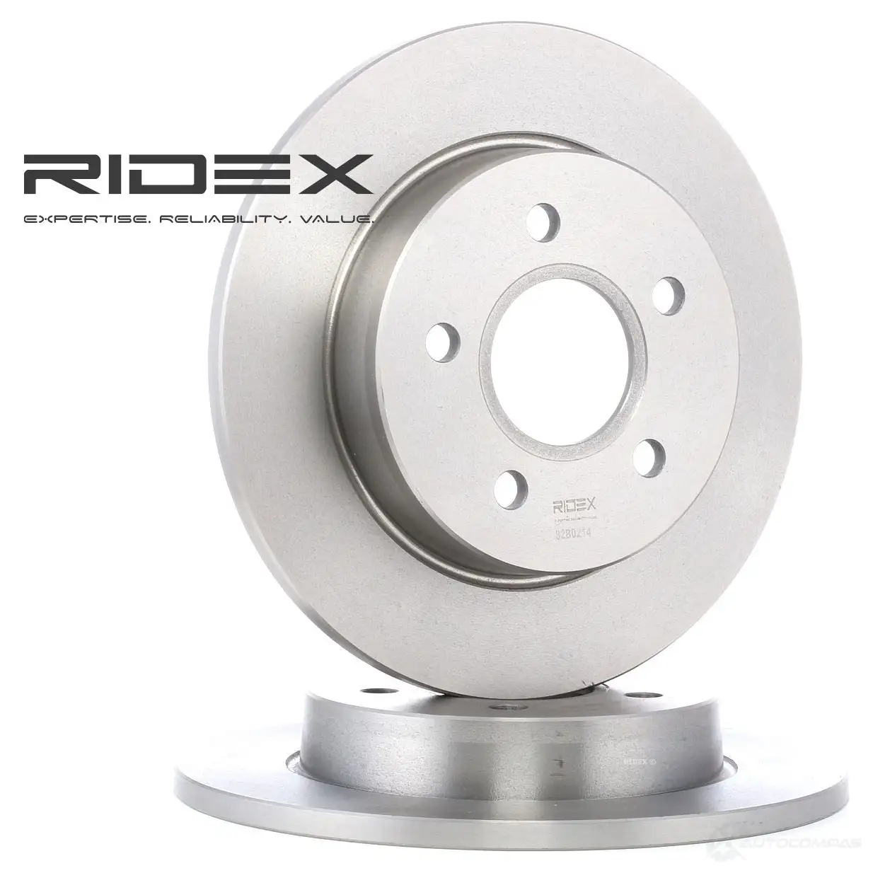 Тормозной диск RIDEX 82b0214 0 RHV5 1437707771 - Изображение 1